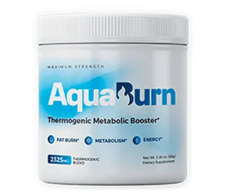 AquaBurn Supplement Bottle